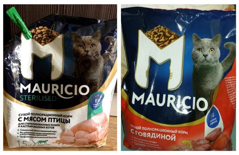 Корм для кошек Mauricio («Маурицио»): эконом или премиум