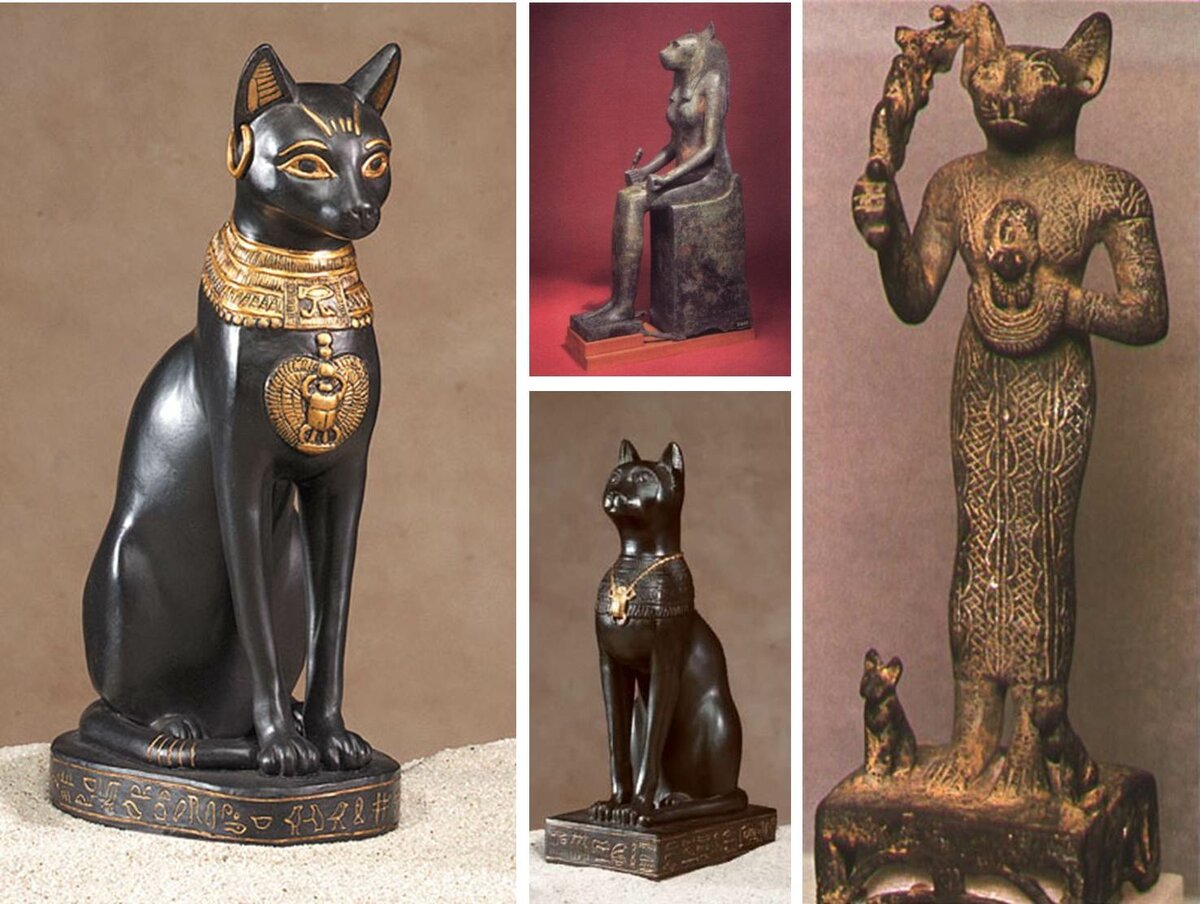 Кошки в древности в разных странах мира