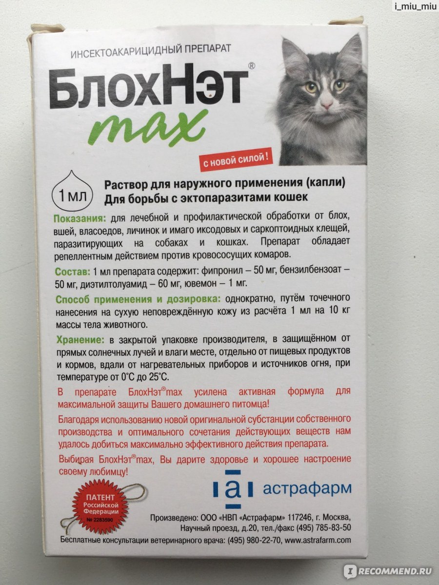 Капли от блох для кошек: средство, таблетки