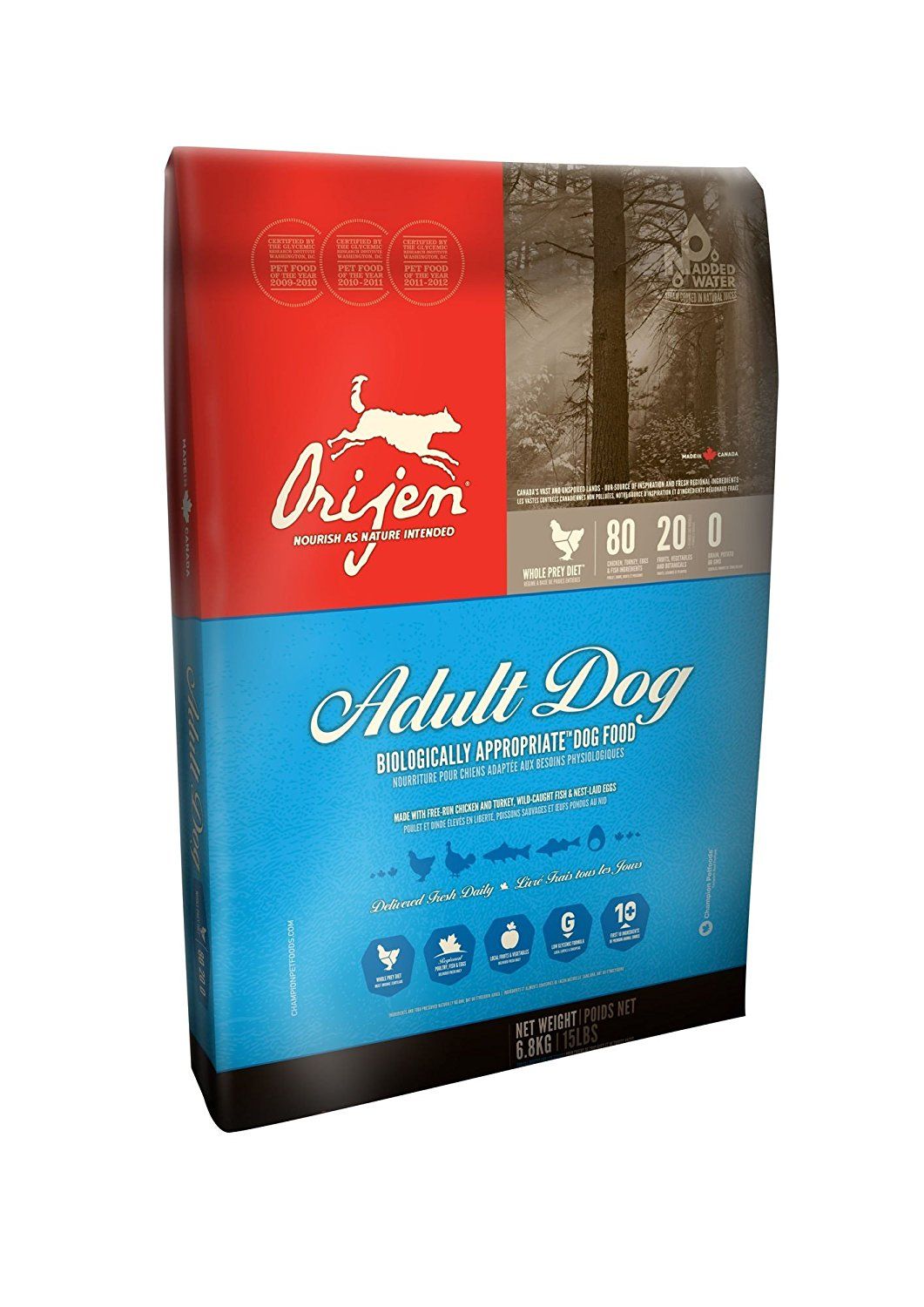 Orijen: корм для собак мелких пород и щенков