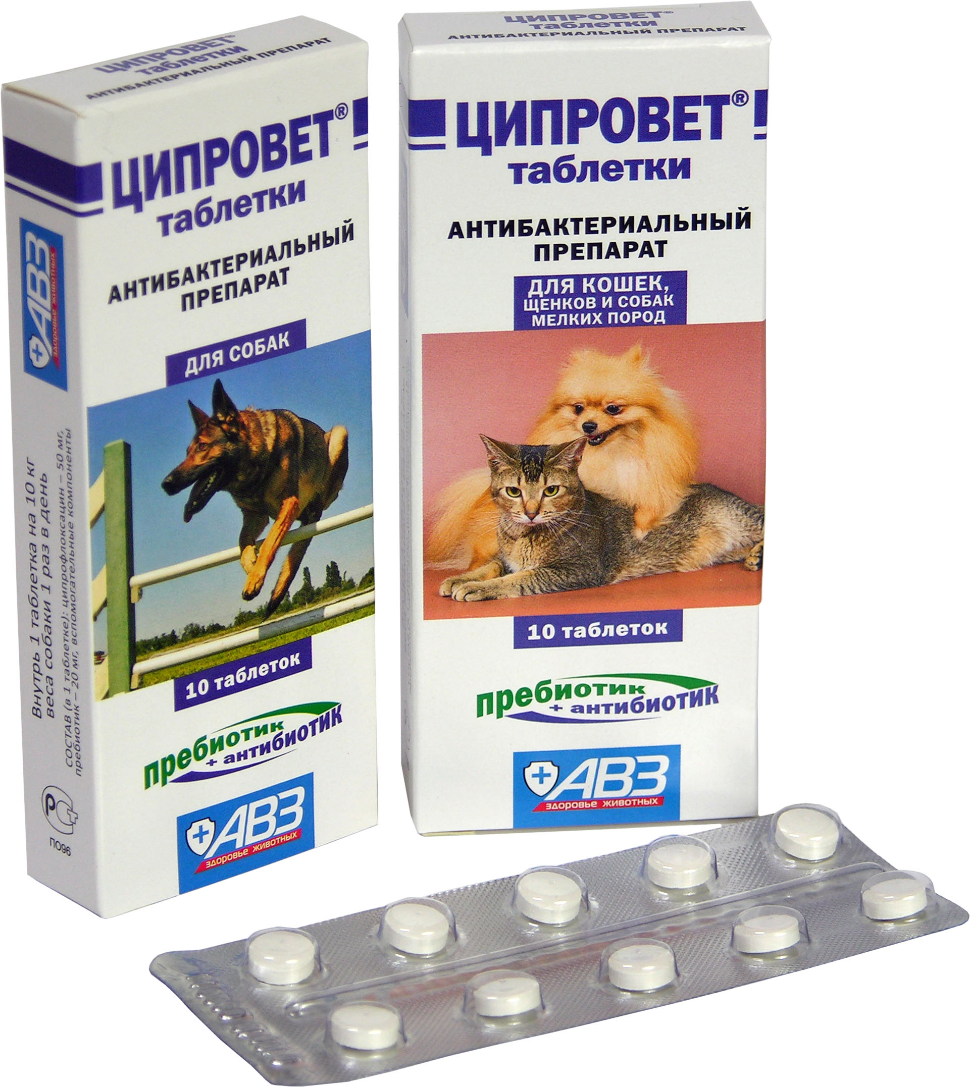 Ципровет — таблетки для собак
