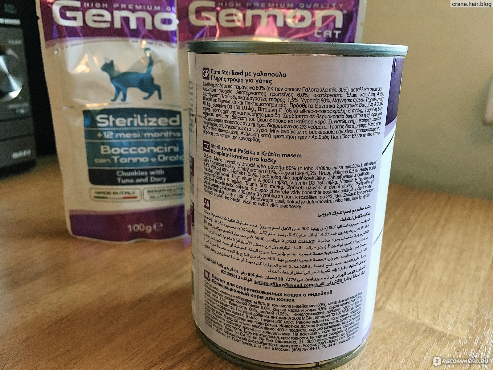 Gemon: корм для собак, состав сухого питания