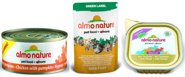 Almo Nature (корм для кошек и котят): описание
