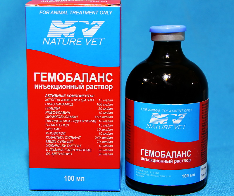 Гемобаланс — эффективный витаминный препарат для кошек