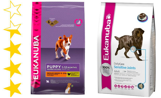 Эукануба: корм для собак мелких и крупных пород