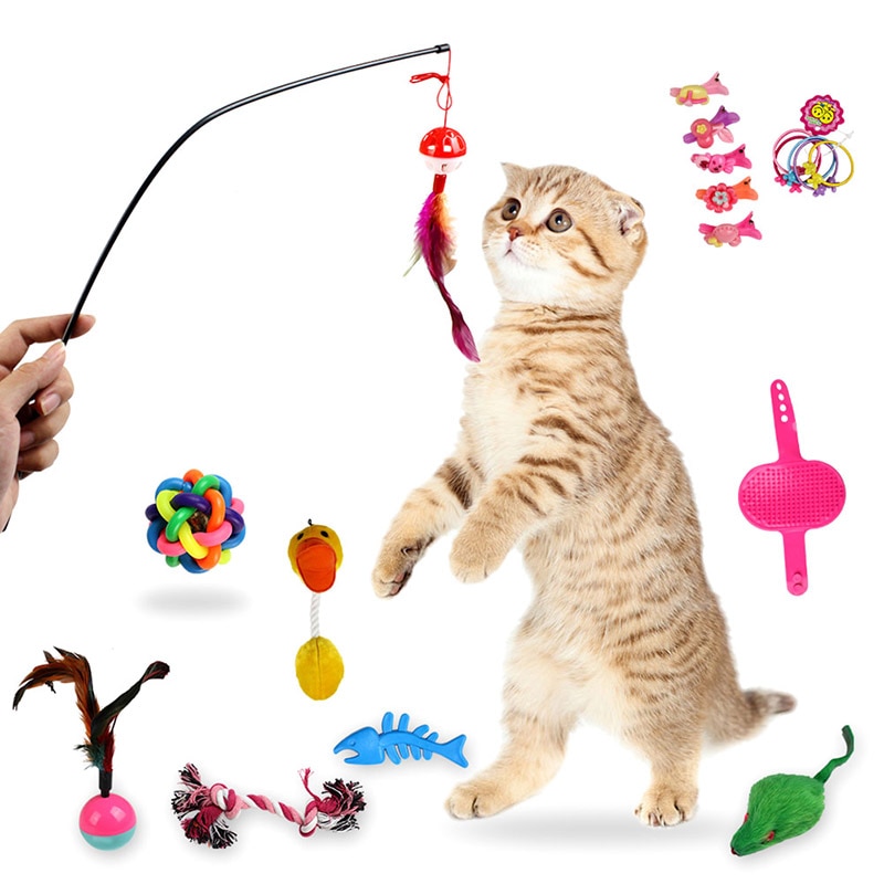 Как подобрать игрушки для кошки