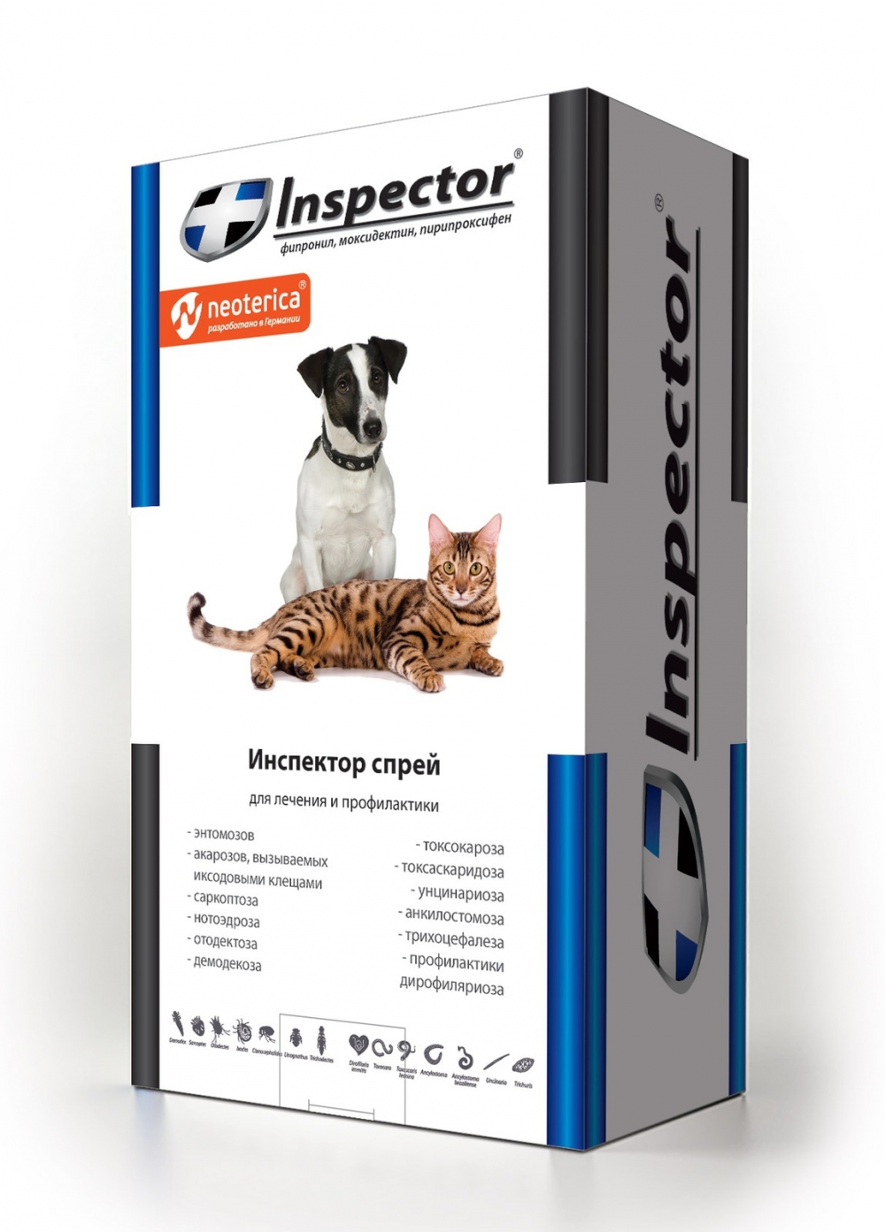 Инспектор для кошек от блох и клещей: состав, как применять, отзывы, аналоги