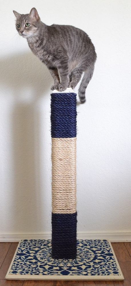 Когтеточка для кошек своими руками: варианты в домашних условиях