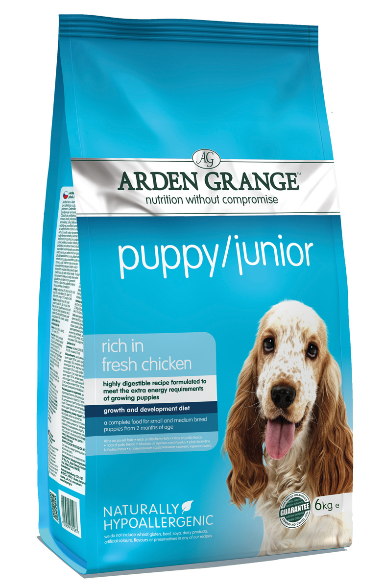 Арден Гранж: корм для собак и щенков (Arden Grange)