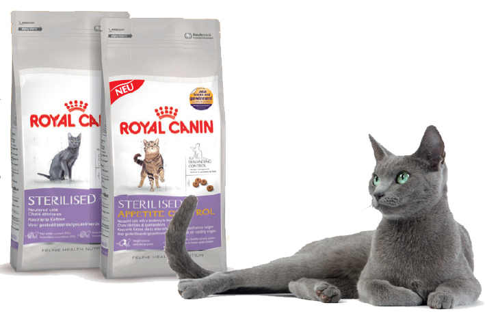 Роял Канин для стерилизованных кошек и кастрированных котов