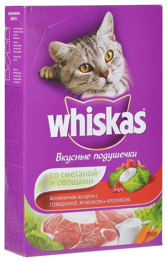 Корм для кошек Вискас (Whiskas)