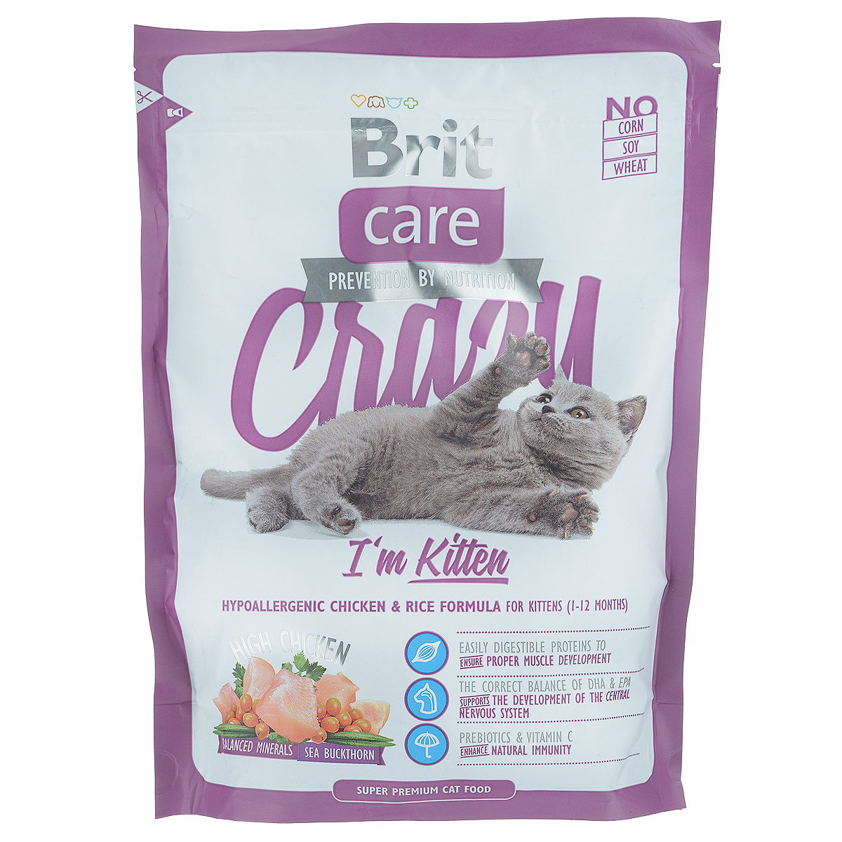 Брит: корм для кошек и котят, сухой и влажный