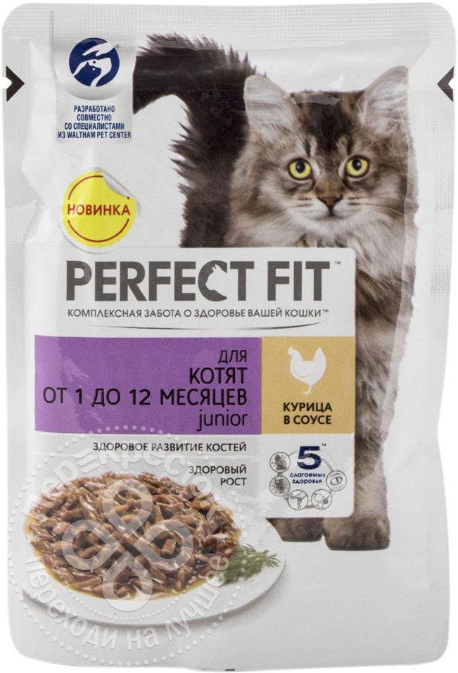 Перфект фит: корм для кошек, сухой и влажный