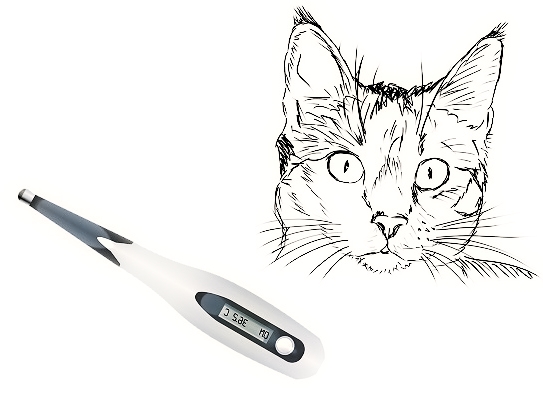 Как измерить температуру кошке в домашних условиях